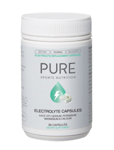 Pure Sports Electrolyte Replacement Capsules (80 Pack) - Pure Running