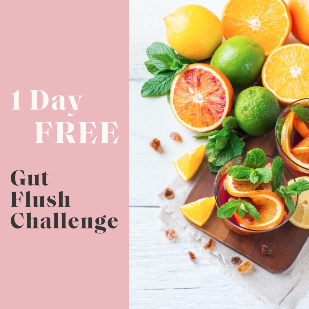 1 day free gut flush challenge