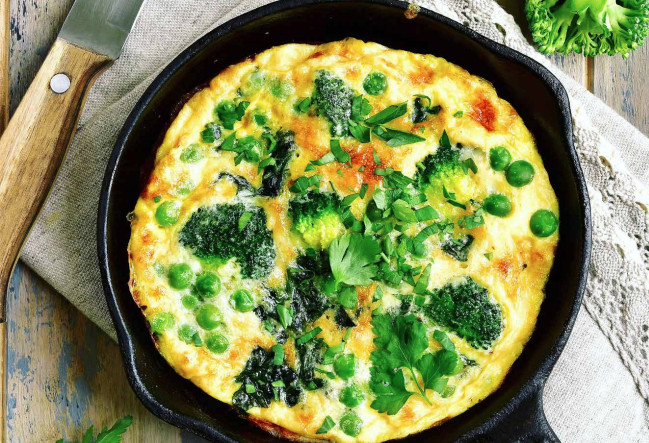 healthy egg omelette